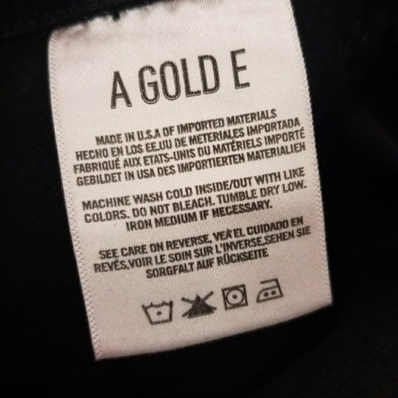 NWT A GOLDE Chloe Low-rise distressed jeans - Picture 5 of 6